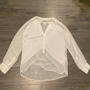 Sandro White/Ecru Blouse Shirt Size 1(XS/S)